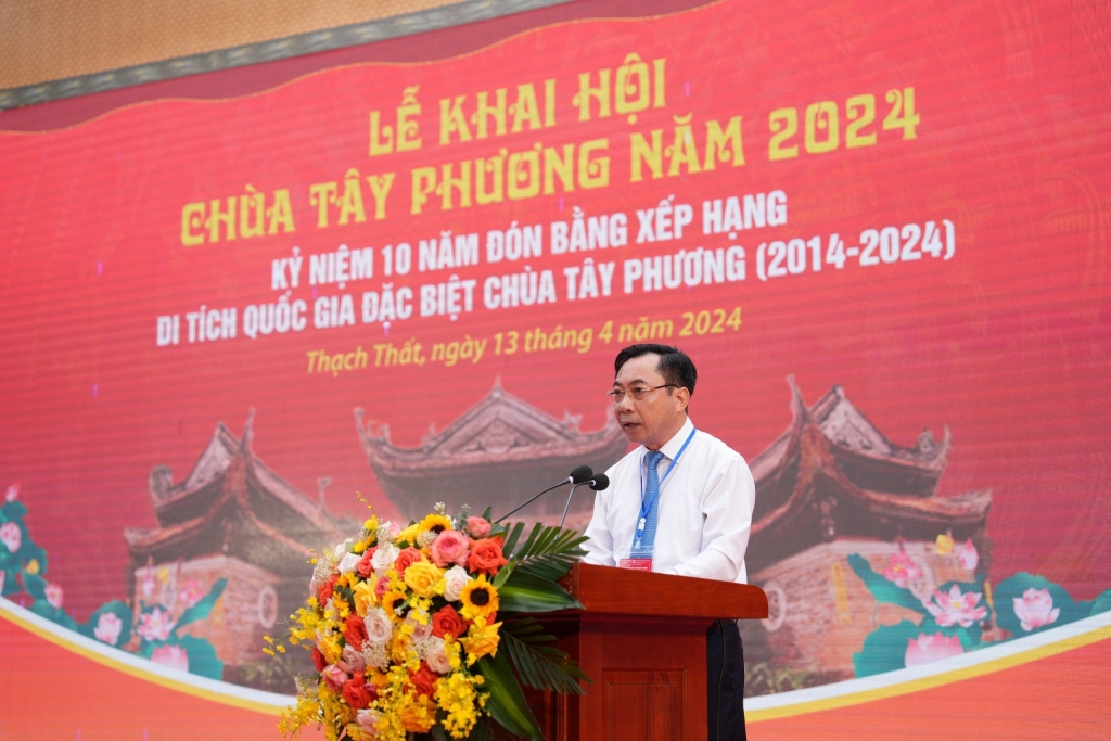 Khai hội chùa Tây Phương năm 2024