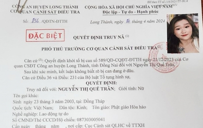 Bắt một “hot girl” trốn truy nã đặc biệt ngay khi nhập cảnh vào Việt Nam