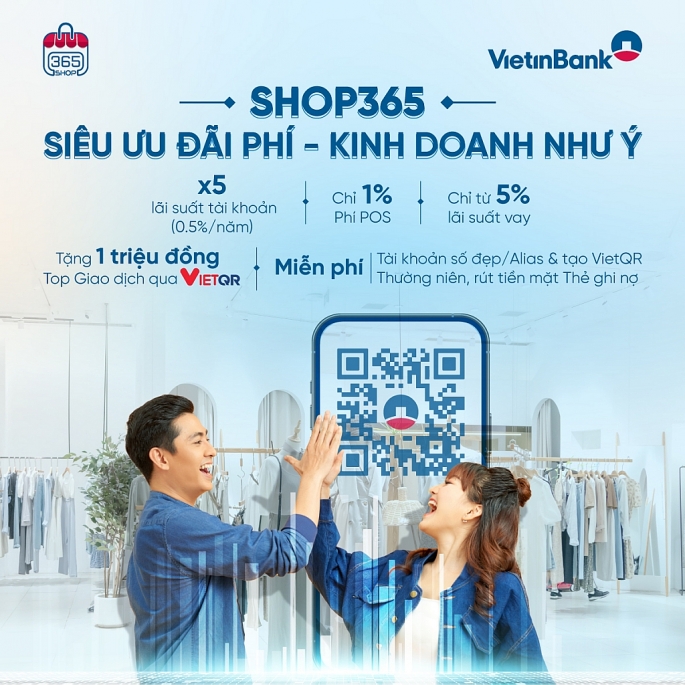 VietinBank ra mắt sản phẩm dành riêng cho khách hàng kinh doanh và tặng ưu đãi đến 1.000.000 đồng