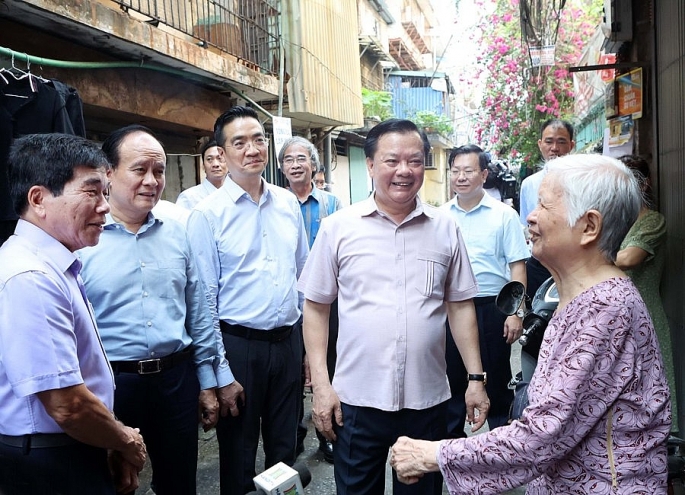 Hà Nội chọn quận Ba Đình làm đột phá trong cải tạo chung cư cũ