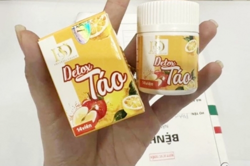 Tổn thương não do dùng sản phẩm Detox Táo hỗ trợ giảm cân chứa Sibutramine