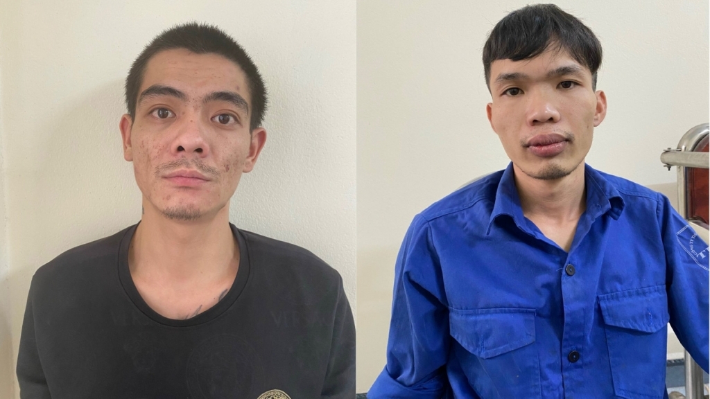 Bắt 2 kẻ mang kiếm đi cướp xe máy ở Quảng Ninh