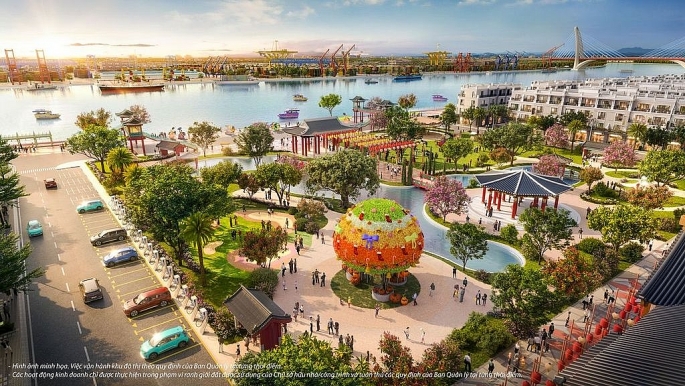 Công viên K-Park, Quảng trường châu Âu và các kiosk ven sông được hoàn thiện một cách thần tốc để gia tăng trải nghiệm cho thành phố đảo