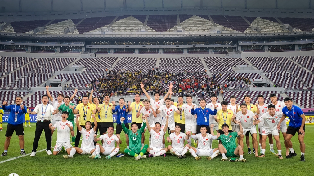 Việt Nam dẫn đầu khu vực Đông Nam Á tại giải U23 châu Á