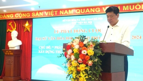 Phát động Cuộc thi Đại sứ Văn hóa đọc thành phố Hà Nội năm 2024