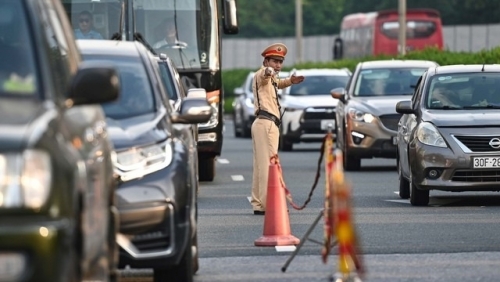 Tiếp tục tăng cường bảo đảm an toàn giao thông phục vụ các hoạt động kỷ niệm 70 năm Chiến thắng Điện Biên Phủ