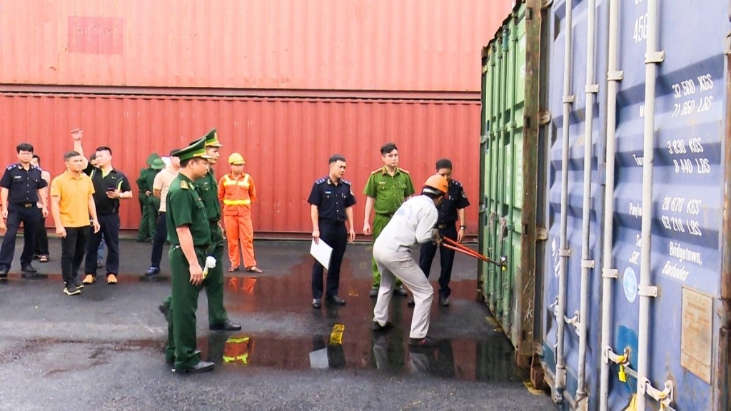 Phát hiện 6 container hàng khai báo gian dối trị giá 30 tỷ đồng ở Hải Phòng