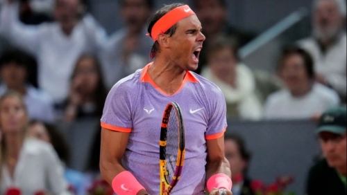 Rafael Nadal nhọc nhằn tiến vào vòng 4 Madrid Open 2024