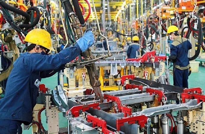 Chỉ số sản xuất công nghiệp của Hà Nội tháng 4 tăng 5,4%. Ảnh: P.V