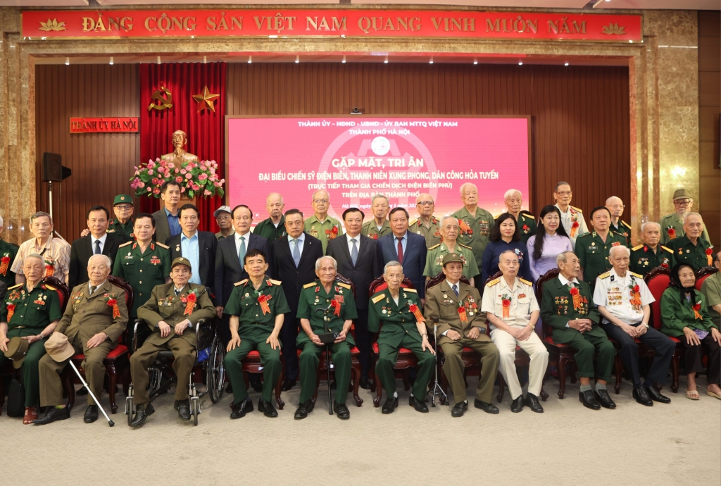 Hà Nội tổ chức gặp mặt, tri ân các chiến sĩ Điện Biên