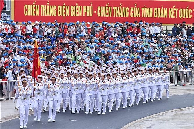 Lễ kỷ niệm 70 năm Chiến thắng Điện Biên Phủ được cử hành trang trọng