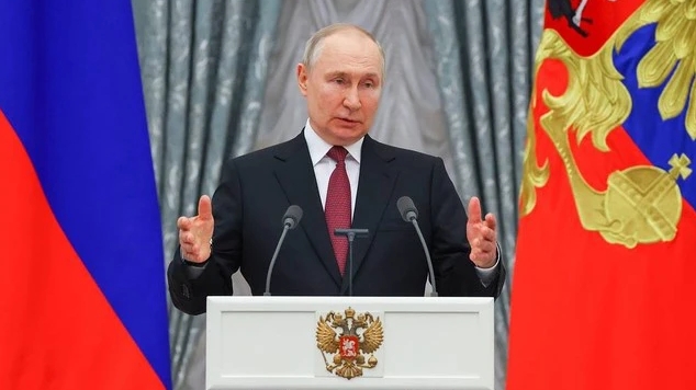Tổng thống Nga - Vladimir Putin tuyên thệ nhậm chức nhiệm kỳ thứ 5
