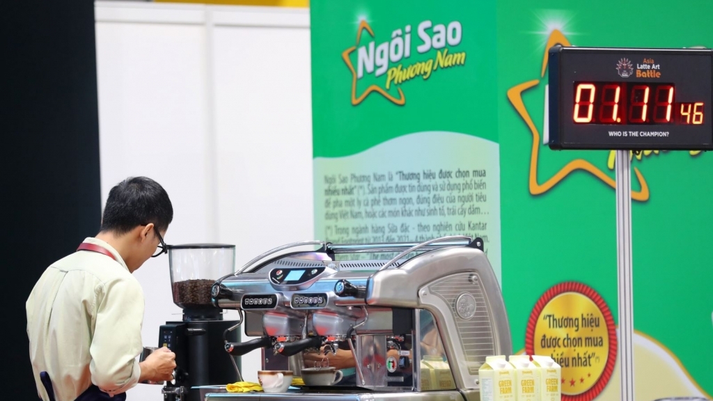 Vinamilk khẳng định vị thế trong pha chế tại đấu trường quốc tế Asia Latte Art