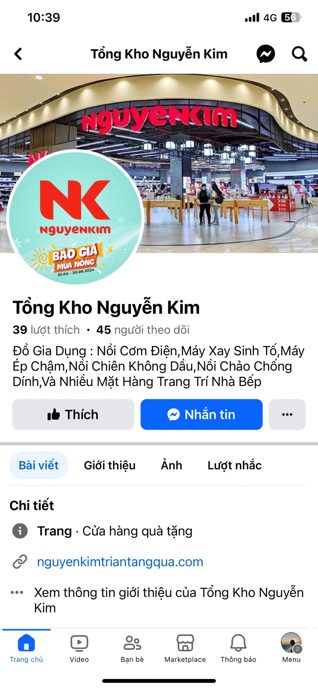 Giả mạo thương hiệu Nguyễn Kim để lừa đảo “Tri ân khách hàng”