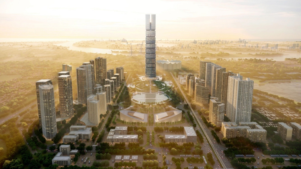 Phương án của hãng kiến trúc Skidmore, Owings & Merrill (Hoa Kỳ) chinh phục Hội đồng thi tuyển phương án kiến trúc Tháp tài chính 108 tầng