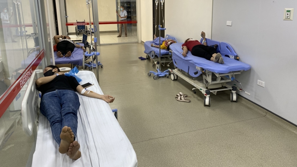 Vĩnh Phúc: 381 bệnh nhân nghi ngộ độc thực phẩm tại Công ty Shinwon đã ra viện