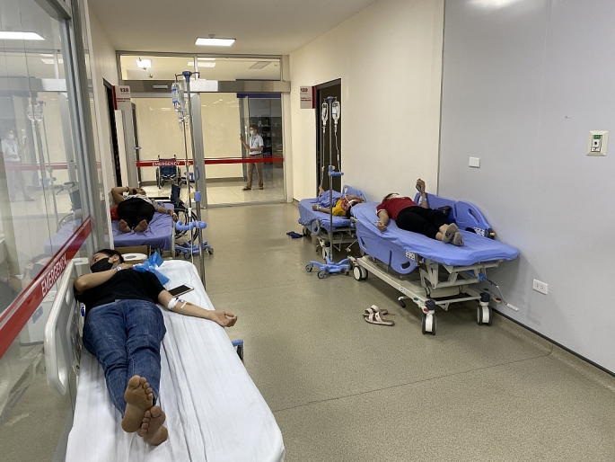 Vĩnh Phúc: 381 bệnh nhân nghi ngộ độc thực phẩm tại Công ty Shinwon đã ra viện