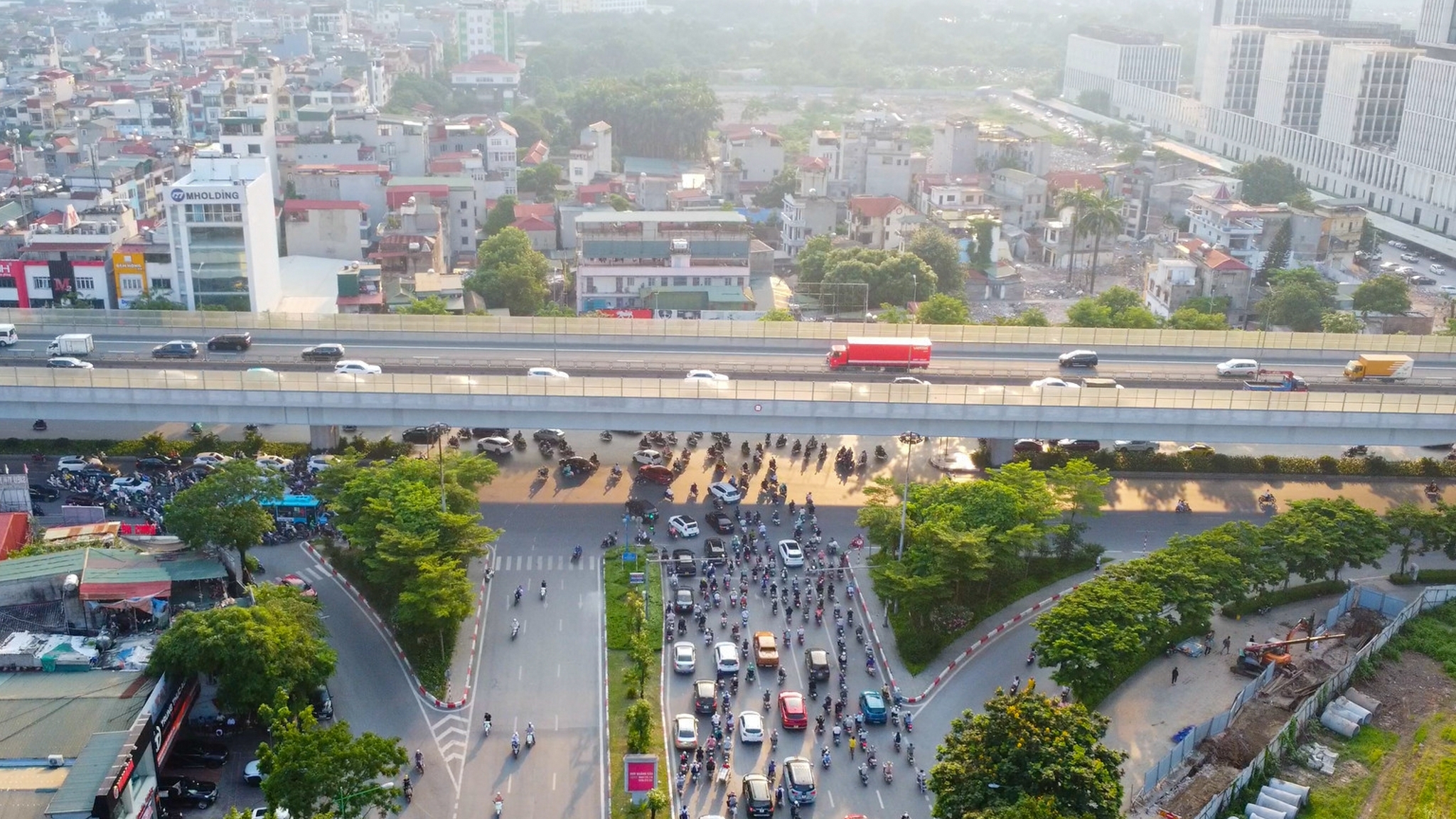 Vị trí 3 hầm chui dọc vành đai 3 vừa được đề xuất xây dựng ở Hà Nội