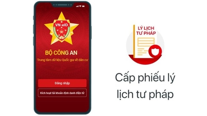 huong dan dang ky cap phieu ly lich tu phap tren vneid doi voi nguoi duoi 14 tuoi