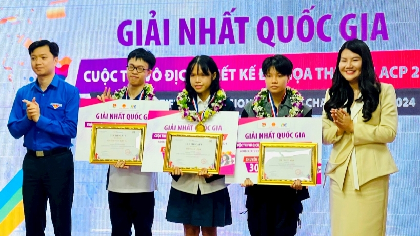 Học sinh, sinh viên Thủ đô giành suất tham gia vòng chung kết cuộc thi vô địch thiết kế đồ họa thế giới