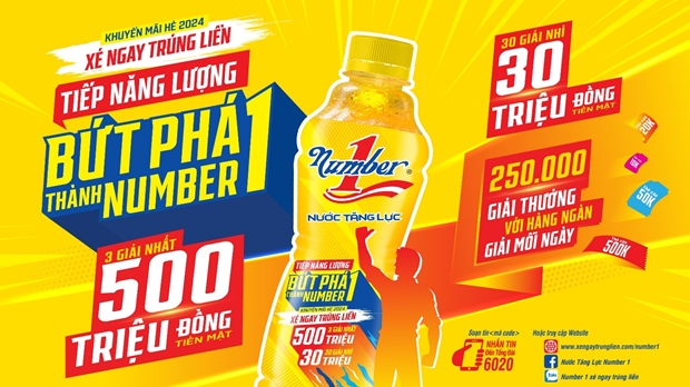 “Xé ngay trúng liền 2024 – Number 1”: giá trị giải thưởng và ý nghĩa thông điệp của nhãn hàng