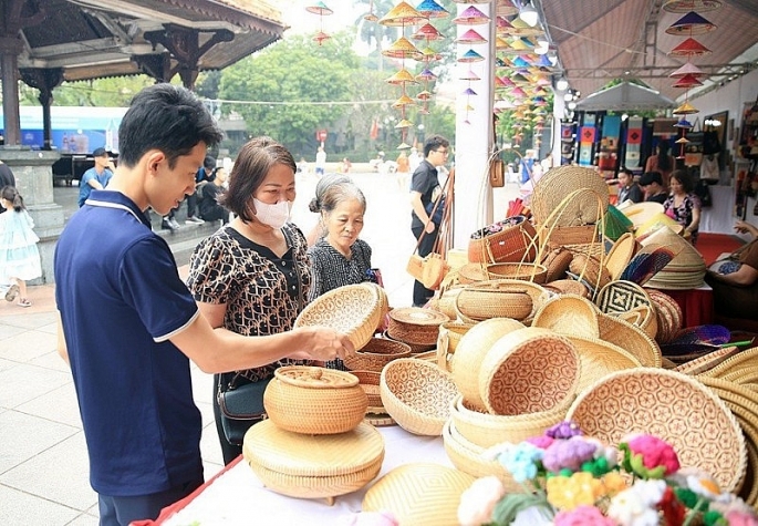 Các chương trình xúc tiến thương mại của Hà Nội góp phần hỗ trợ doanh nghiệp mở rộng thị trường. Ảnh: P.V