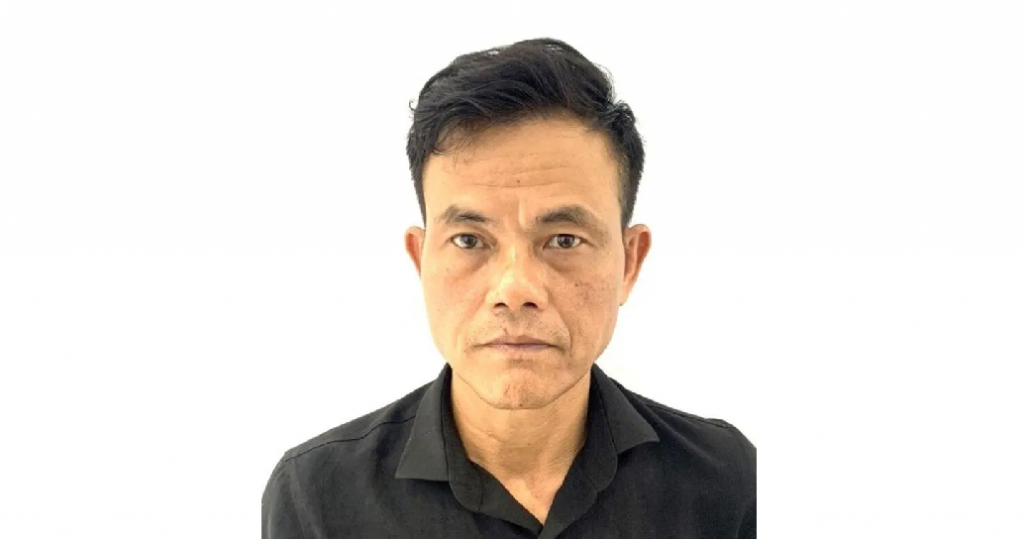 Đối tượng Trần Kim Hoàn bị bắt giữ. Ảnh: CQCA