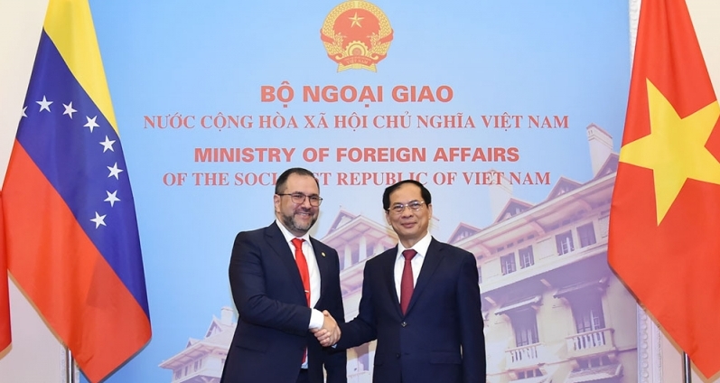 Bộ trưởng Ngoại giao Cộng hòa Boliva Venezuela chính thức thăm Việt Nam
