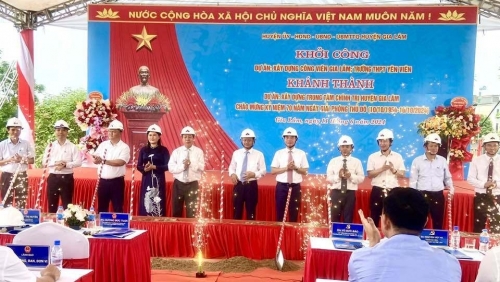 Hà Nội: khởi công xây dựng công viên Gia Lâm và trường Trung học phổ thông Yên Viên