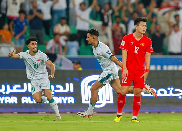 Việt Nam 1-3 Iraq: kết thúc hành trình World Cup 2026