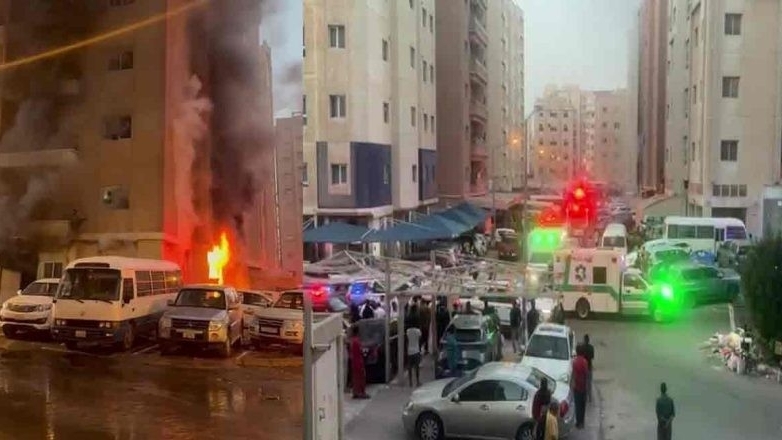 Cháy tòa nhà lúc rạng sáng khiến 35 người tử vong