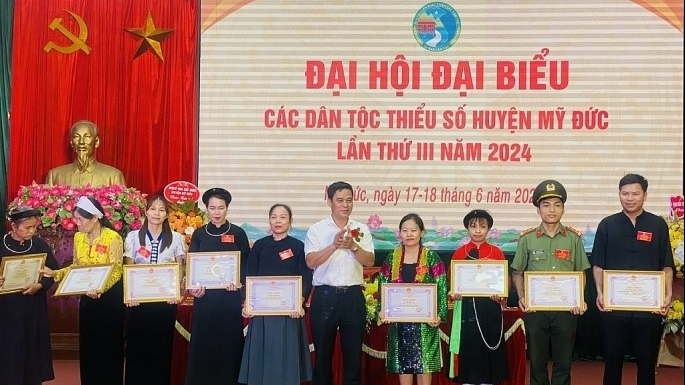 Huyện Mỹ Đức: tổ chức thành công Đại hội đại biểu các DTTS huyện Mỹ Đức lần thứ III năm 2024