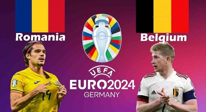 Link xem trực tiếp trận đấu Bỉ vs Romania, vòng bảng EURO 2024