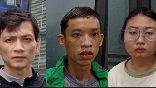 Hà Nội: Bắt nhóm nam nữ ở quận Thanh Xuân có hành vi phạm pháp