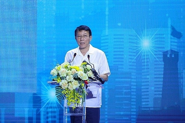 Thượng tướng Lương Tam Quang, Bộ trưởng Bộ Công an phát biểu tại Hội nghị - Ảnh: VGP/Nhật Bắc