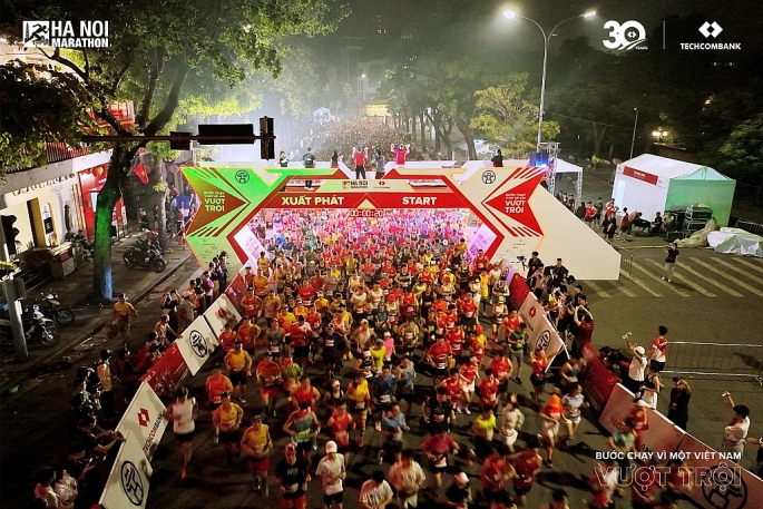 Khởi động mùa thứ 3, Giải Marathon Quốc tế Hà Nội Techcombank được lựa chọn là một trong những sự kiện thể thao tiêu biểu chào mừng 70 năm giải phóng Thủ đô