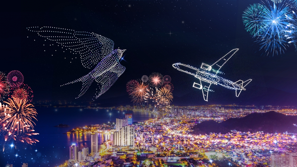 Nha Trang sẵn sàng cho cuộc thi trình diễn Drone Light đầu tiên trên thế giới