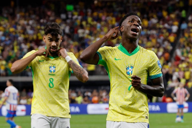Vini tỏa sáng, Brazil có trận thắng đầu tiên tại Copa America 2024