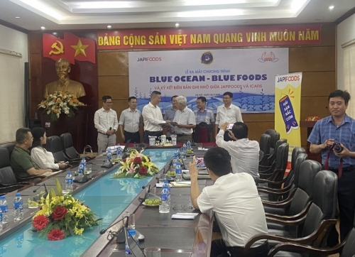 Ra mắt chương trình “Blue Ocean - Blue Foods” - hành trình xây dựng bể chứa Carbon ngành thủy sản