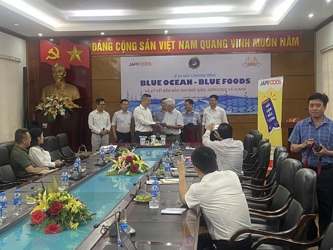 Ra mắt chương trình “Blue Ocean - Blue Foods” - hành trình xây dựng bể chứa Carbon ngành thủy sản