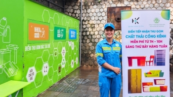 Quận Hoàn Kiếm: đẩy mạnh mô hình thu gom chất thải cồng kềnh