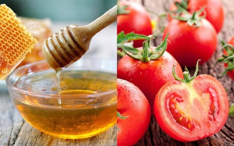 Mặt nạ cà chua mật ong giúp tẩy da chết tự nhiên, mang đến làn da sáng khỏe