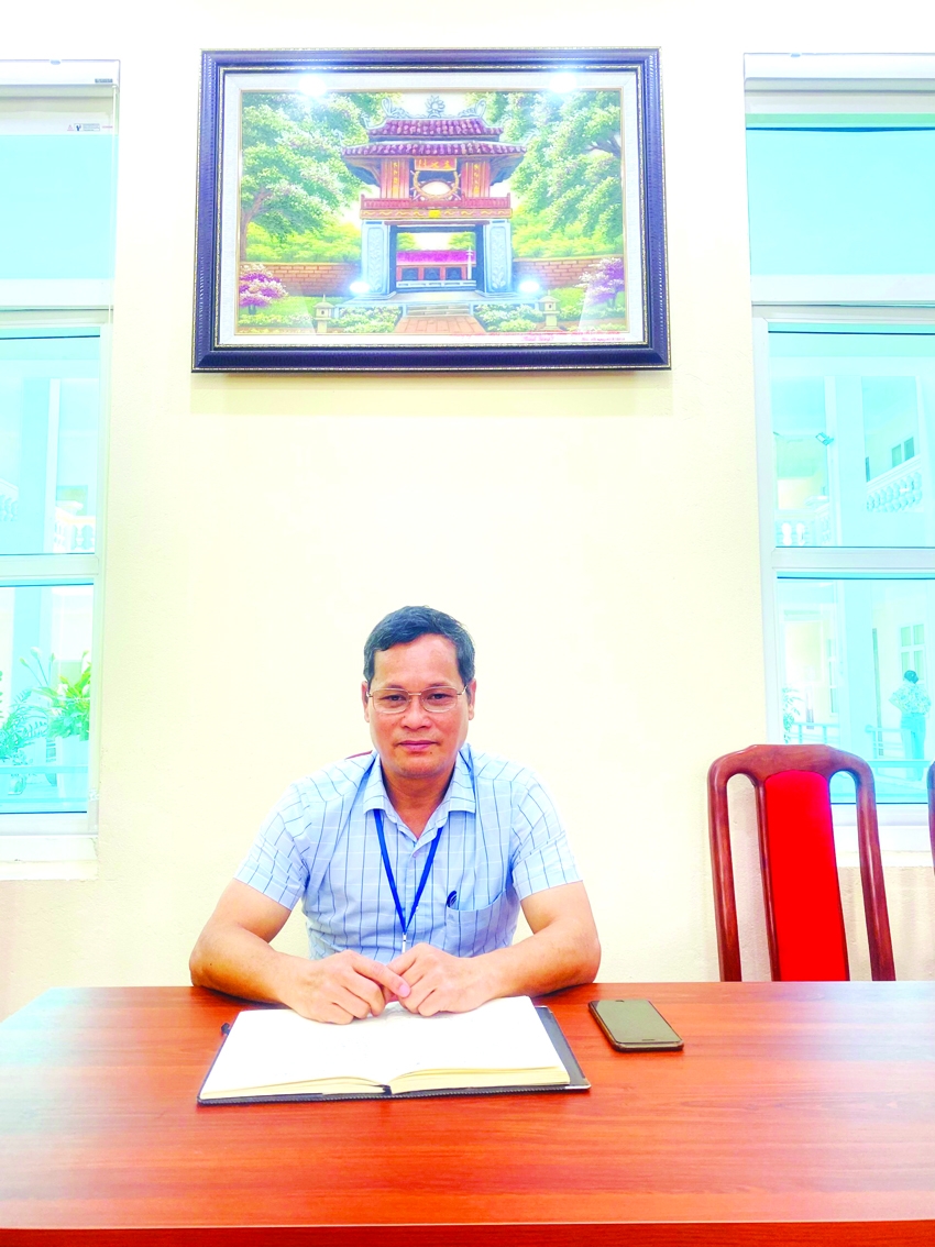 Ông Nguyễn Việt Hùng, cán bộ tư pháp – hộ tịch UBND thị trấn Sóc Sơn, huyện Sóc Sơn, Hà Nội: 