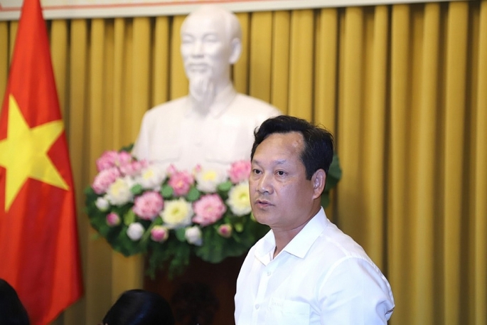 Phó Chánh án Tòa án nhân dân tối cao Nguyễn Văn Tiến thông tin về Luật Tổ chức Tòa án nhân dân