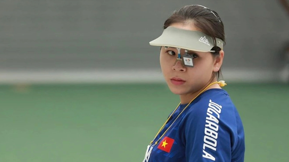Xạ thủ Trịnh Thu Vinh hụt huy chương đáng tiếc tại Olympic Paris 2024
