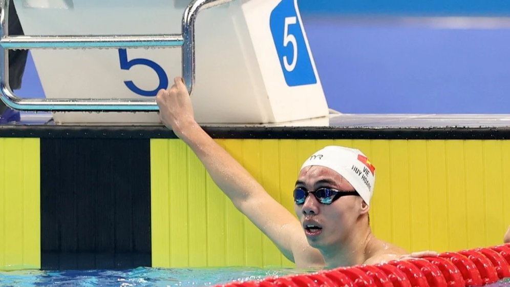 Nguyễn Huy Hoàng không thể vượt qua vòng loại tại Olympic Paris 2024