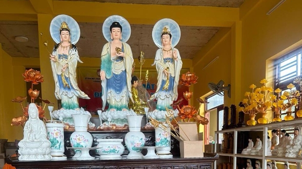 Vật phẩm Phật giáo khai trương shop ở TP Thủ Đức