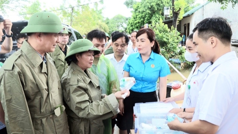 Hà Nội tăng cường công tác y tế ứng phó mưa lũ