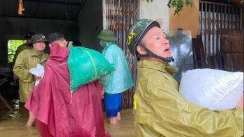 Huyện Thạch Thất, Hà Nội: đảm bảo an toàn cho người dân vùng ngập lụt