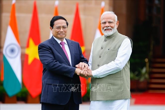 Tuyên bố chung Việt Nam - Ấn Độ: Hai bên nhất trí cần hợp tác chặt chẽ hơn nữa trong dỡ bỏ các rào cản thương mại